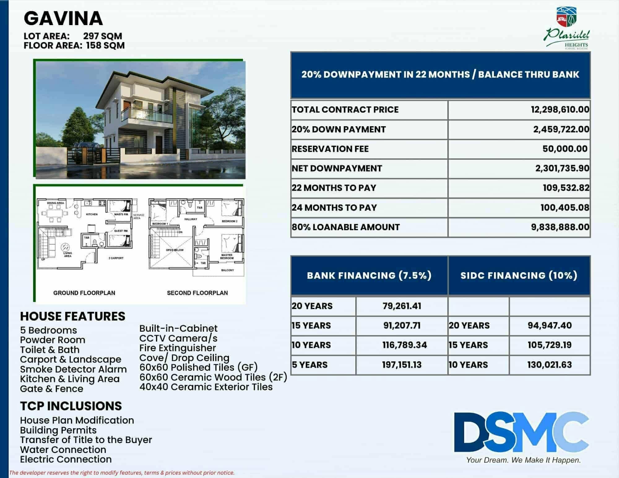 Gavina – 5BR House & Lot at Plaridel Heights