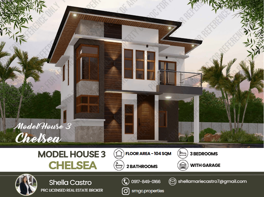 Chelsea Model – 3BR House & Lot with Balcony | St. Agatha Homes, Malolos Bulacan